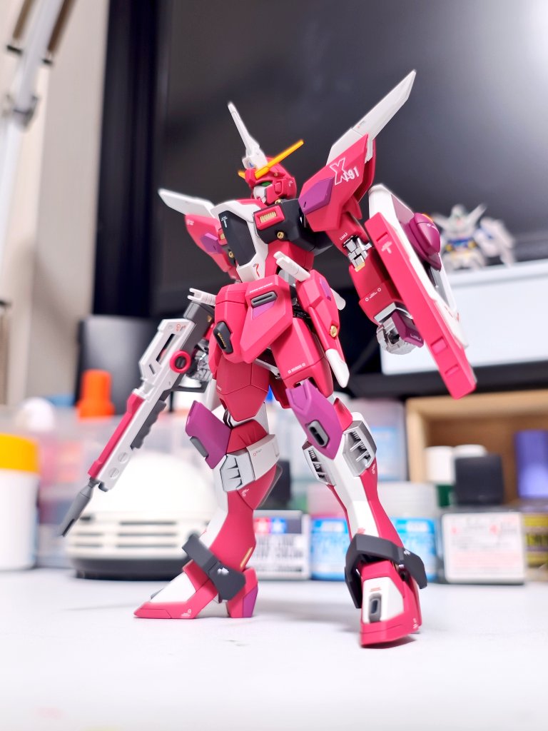 misuji342's tweet photo. インジャ弐式かっこよ❗️GGXカラーのフラットクリアが使い心地よし👍️
#ガンプラ https://t.co/VPSjBx73Jf