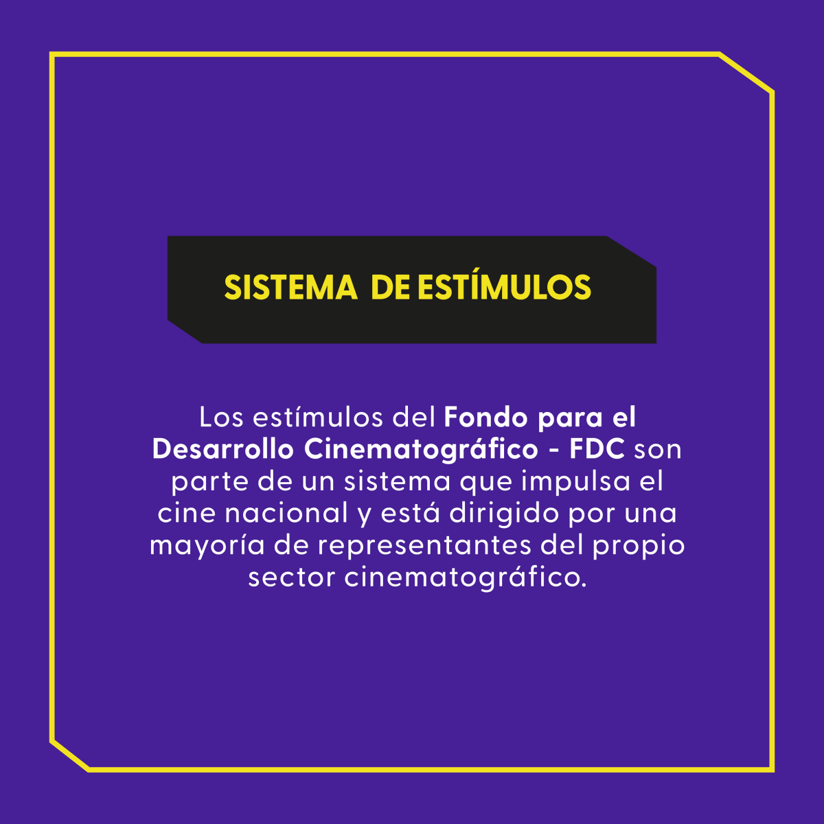 Proimagenes's tweet photo. Toda película colombiana que cumpla con los requisitos básicos establecidos puede acceder a los estímulos automáticos del Fondo para el Desarrollo Cinematográfico - FDC, sin que exista restricción temática o de contenido al respecto. https://t.co/TlLS2OI3jb