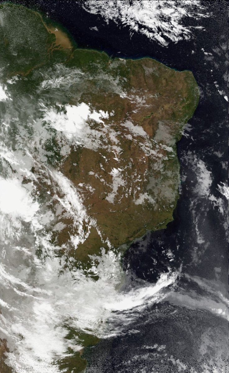 NOAA18 APT 
#qfh #rtlsdr #satdump