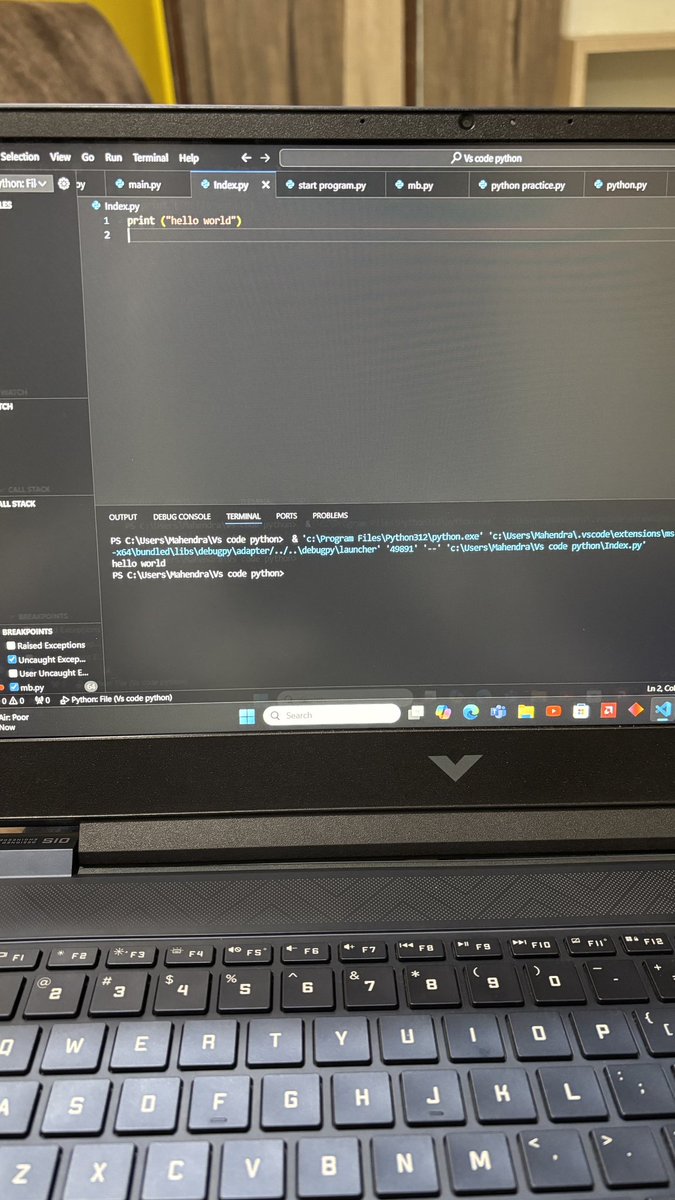 MahendrBishnoii's tweet image. Let’s Begin An New Journey With
“PYTHON”

#codeinpython #30daysofcoding