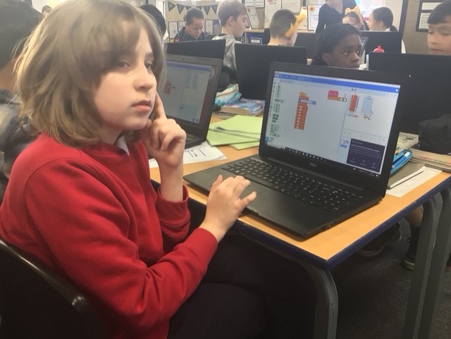 StBartsCofE's tweet image. Year 6 - Class 16 have been working using Scratch to create a program to carry out an algorithm involving money and change.
Children looked at creating different variables and Mr Needham was very impressed with the dedication displayed.
#scratchprogramming