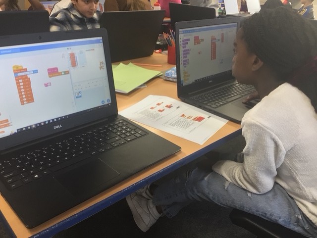 StBartsCofE's tweet image. Year 6 - Class 16 have been working using Scratch to create a program to carry out an algorithm involving money and change.
Children looked at creating different variables and Mr Needham was very impressed with the dedication displayed.
#scratchprogramming