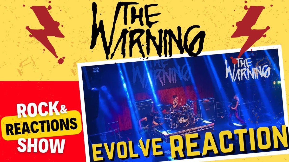 rockandreaction's tweet photo. Nueva reacción con #TheWarning y su canción #evolve 👉🏻 https://t.co/05tGSoRDfJ
.
.
#TheWarningband #TheWarningreaction #TheWarningEvolve https://t.co/Teml1cIu7k
