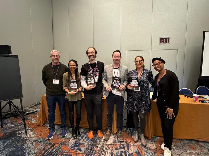 A huge shout-out to our <a href="/SportStudiesASA/">SportsStudiesCaucus</a> friends Courtney Cox, <a href="/DrTRunstedtler/">Theresa Runstedtler</a>, @toates, and <a href="/tracie_canada/">Tracie Canada (traciecanada.bsky.social)</a> for their incredibly insightful engagements with the book this past week.