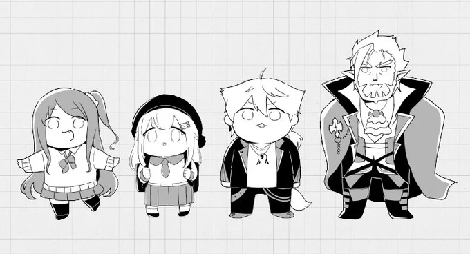#にじさんじオカルト研究部
イラストのお手伝いをしました!
血湧き肉躍るロケ動画!みんな見てね〜!📺👀 