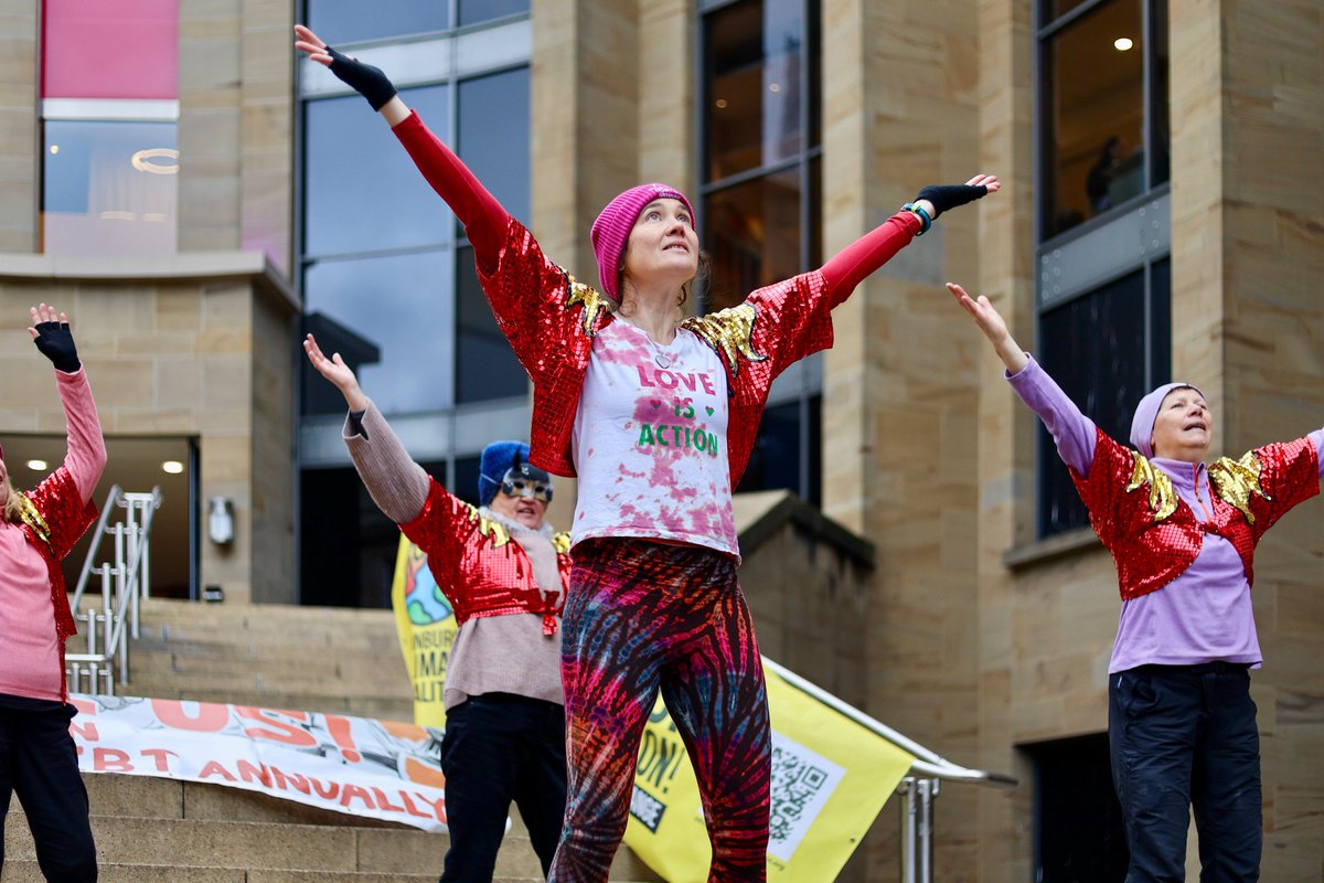 Glasgow turned out this weekend to demand climate justice ✊

#COP29