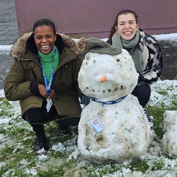 Let it snow, let it snow, let it snow! ❄️ #Snow #ThisisAP