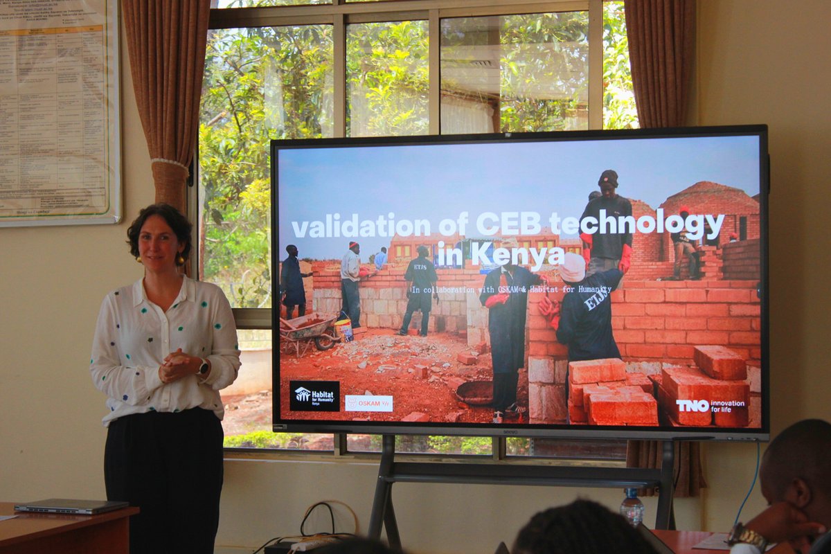 Cement_ICC's tweet photo. https://t.co/taN85rc8Qa 
Meru University of Science and Technology, through its Institute of Cement and Concrete, collaborates with TNO to advance affordable housing solutions. https://t.co/2HHJl9Ss6k