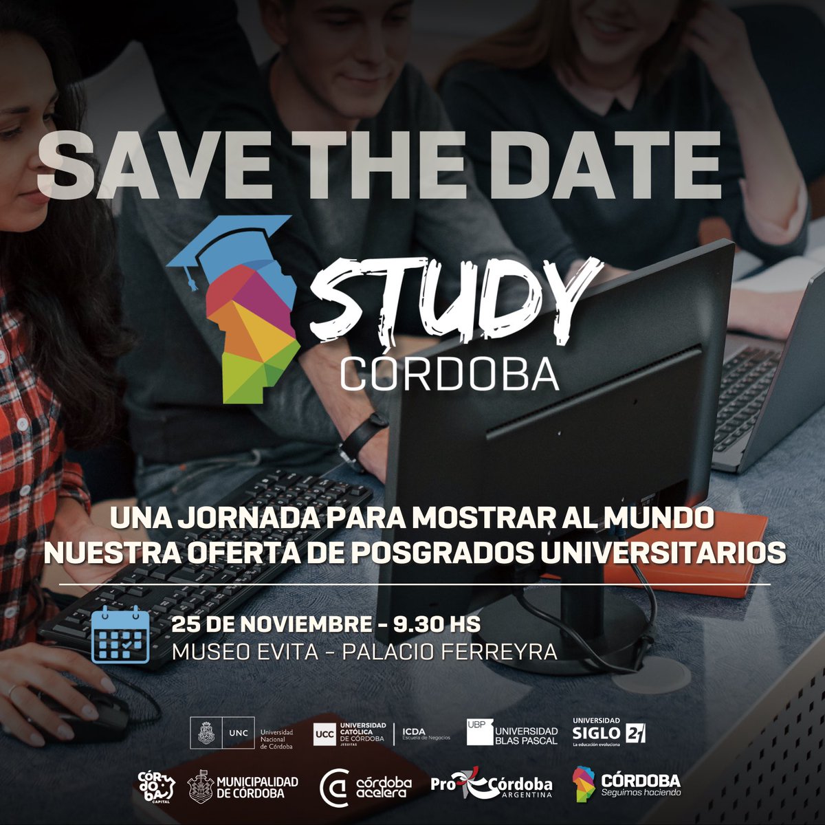 📚🌎 #Córdoba se muestra como un destino educativo internacional de excelencia

🎓 Se viene la primera edición de #StudyCórdoba, organizada junto con las 12 #universidades radicadas en la Provincia para atraer estudiantes de todo el mundo interesados en una formación de alto