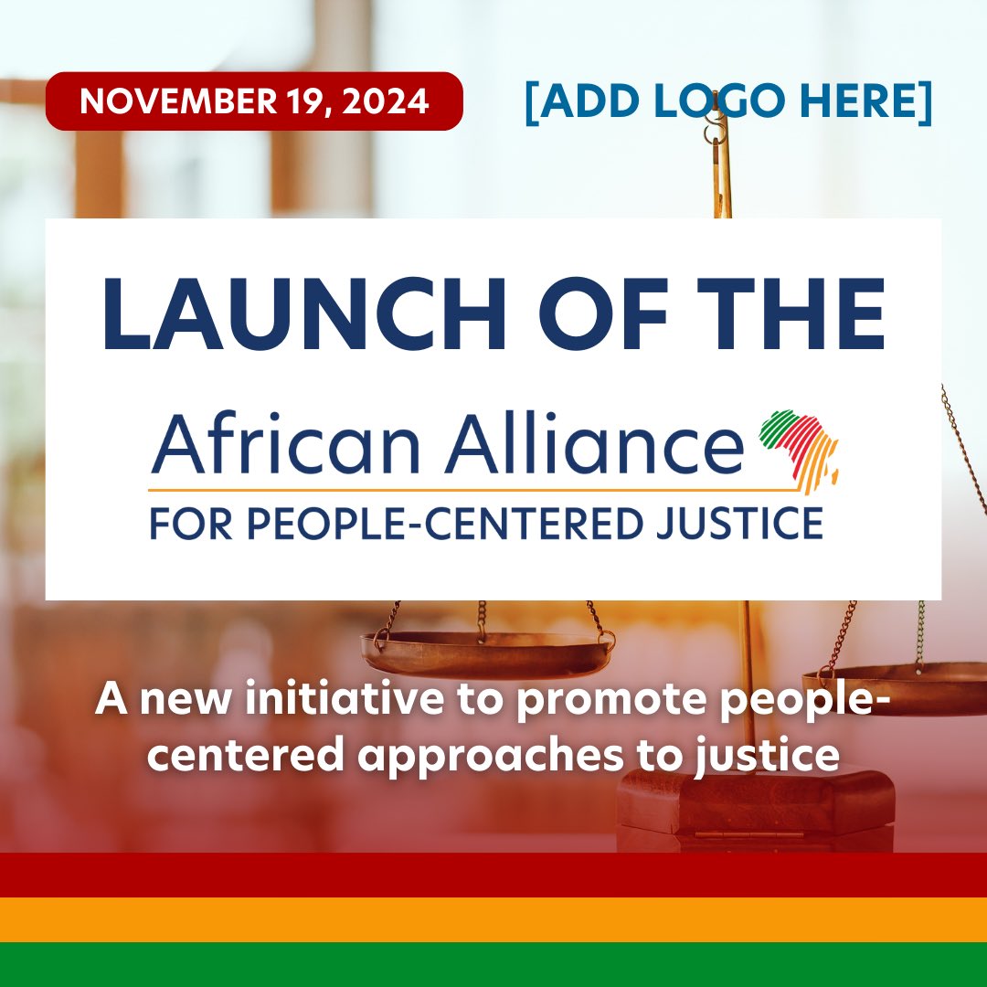 SDG16Plus's tweet photo. 🚀 It’s official! We’ve just launched the African Alliance for People-Centered Justice (#AAPCJ) at the Knowledge Platform Security Rule of Law Annual Conference (@kpsrl_’s #KPAC24)!
⚖️ This groundbreaking initiative champions #PeopleCenteredJustice to address the needs of African people, fostering equity and impactful solutions.
🌍 Proud to launch it in Dakar, #Senegal 🇸🇳 alongside leaders from across Africa and the global justice sector.
🙌 A huge thank you to our partners @ACE_Africa, @InnoJustice, @kpsrl_, @LEFJustice, @OECDgov, @UNDP, @USAIDAfrica, & more for making this possible!
📝 Discover the AAPCJ’s mission 🔽
https://t.co/LDdYTbNqrM
📺 Watch our launch event live: https://t.co/ueP48FB6j1
#AccessToJustice #JusticeForAll #SDG16Plus #NYUCIC #A2J #PeopleCenteredJustice