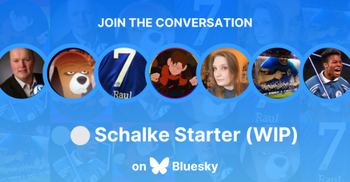 #Servicetweet

die königsblaue #S04 Bubble formiert sich neu im Himmel - come join our group 💙🤍