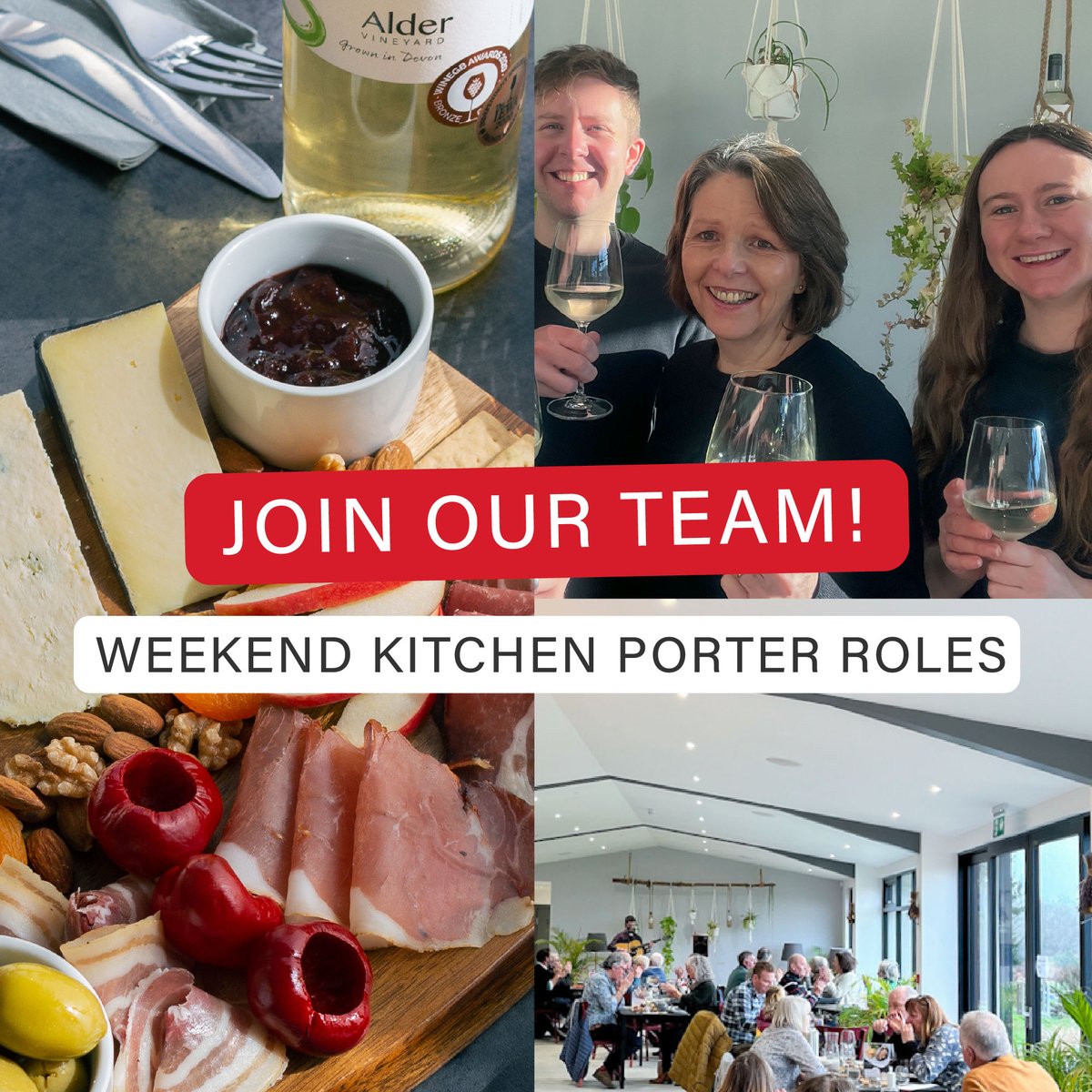 🎉 We’re Hiring! 🎉

Looking for a weekend gig? We’ve got 2 part-time Kitchen Porter roles up for grabs! Perfect for anyone taking their first step into work. 🚀 Join our kitchen crew, gain experience, and have some fun while you’re at it! #hiring

🔗 bit.ly/3TEYFz1