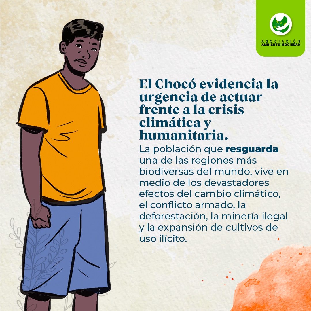 Frente a la grave situación que atraviesa el Chocó, se evidencia la urgencia de actuar frente a la crisis climática y humanitaria. Además de la necesidad de garantizar los derechos a las comunidades que allí habitan ✊🏾.

Conoce más ➡️ bit.ly/3UWEb6O