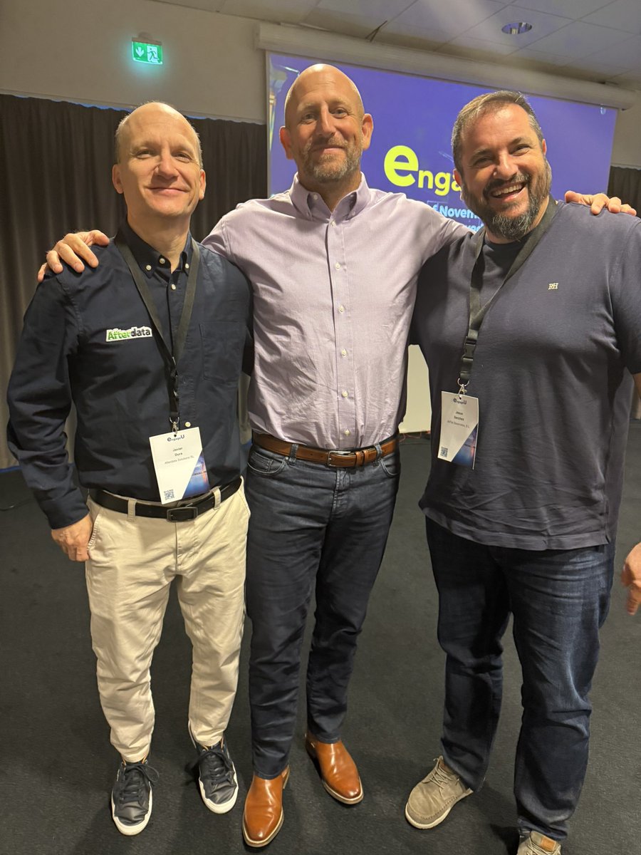 With new CEO of <a href="/ClarisOfficial/">Claris, an Apple company</a>  at <a href="/Engageu_eu/">EngageU_eu</a>  at Malmö. 
<a href="/soyjavidura/">Javier Durá</a> #FileMaker