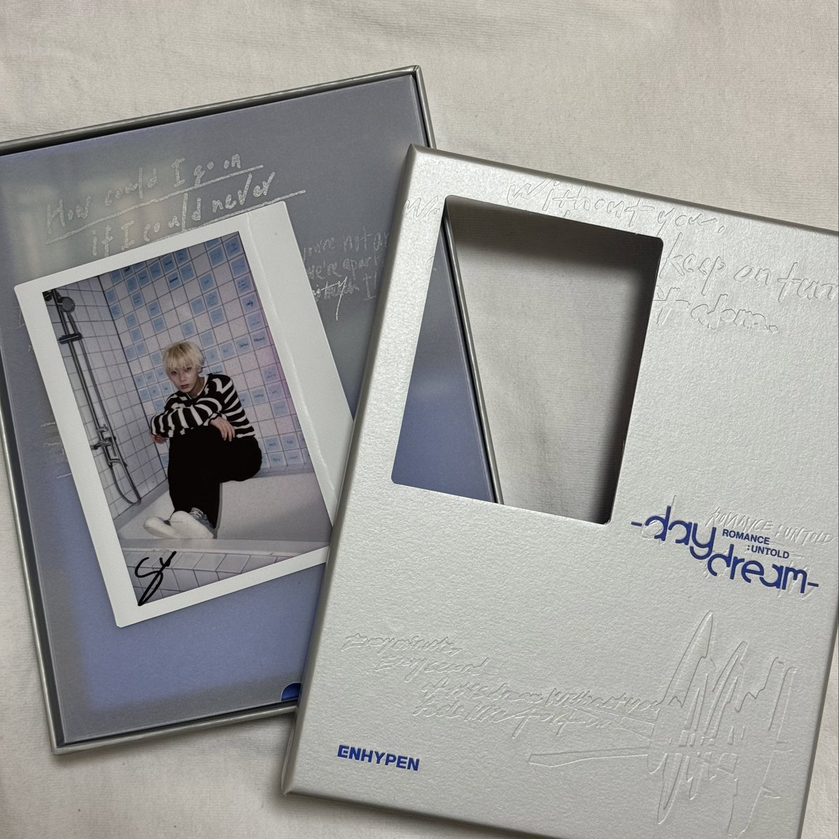 j_en_420's tweet photo. 一発目の開封でソヌちゃんのインスタントフォト😭😭😭🩷
初めてで震えとまらんかった😂😂😂😂 https://t.co/aTdRdhAzXd