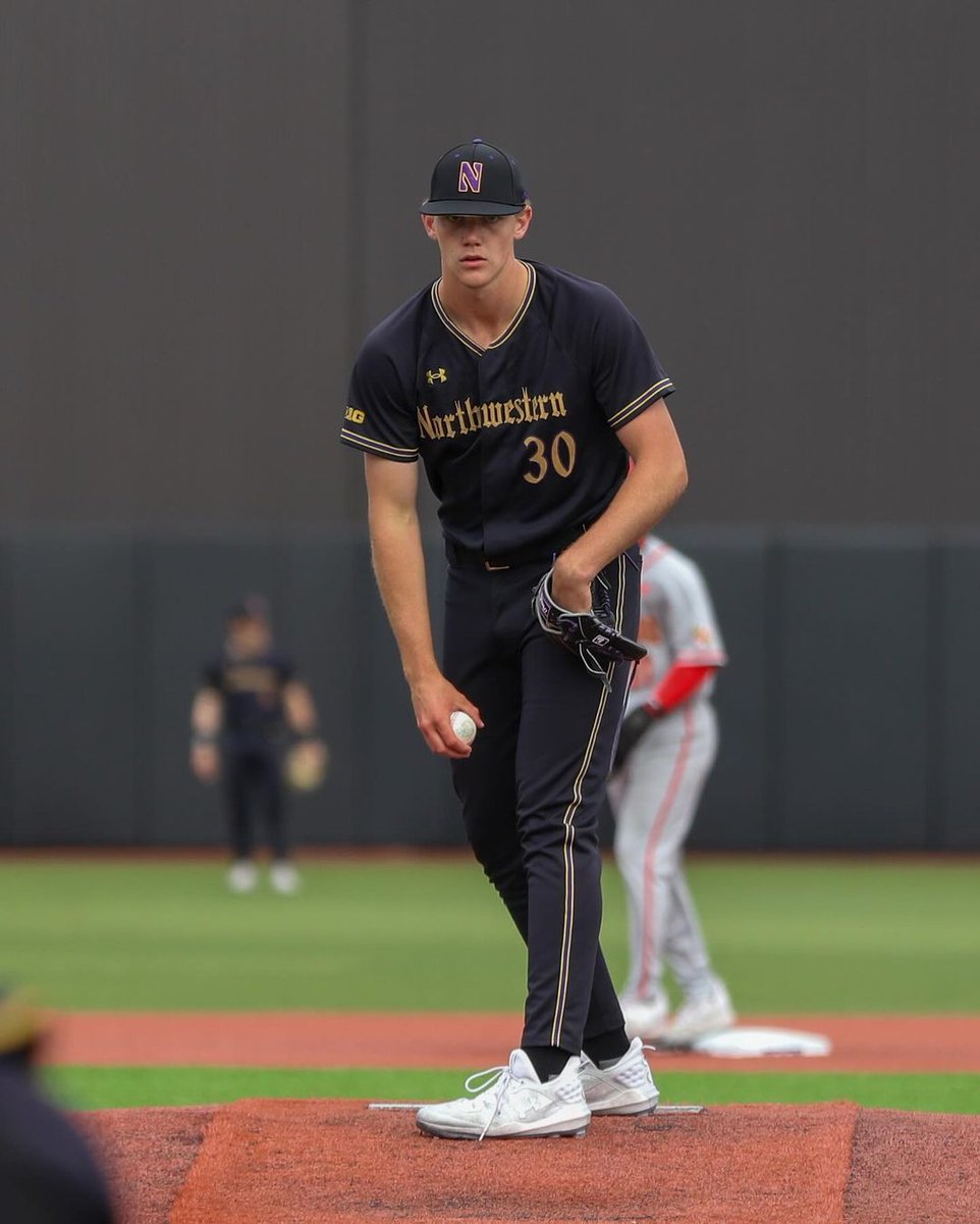 After tossing 55 innings in 21 games as a freshman last year, <a href="/GarrettShearer5/">Garrett Shearer</a> will once again be leaned on heavily in 2025.

The <a href="/NUCatsBaseball/">Northwestern Baseball</a> righty has ace stuff, including a fastball that regularly peaks around 94 mph.

<a href="/KinaTraxInc/">KinaTrax</a> Fall Report 👉 buff.ly/4eFaWwa