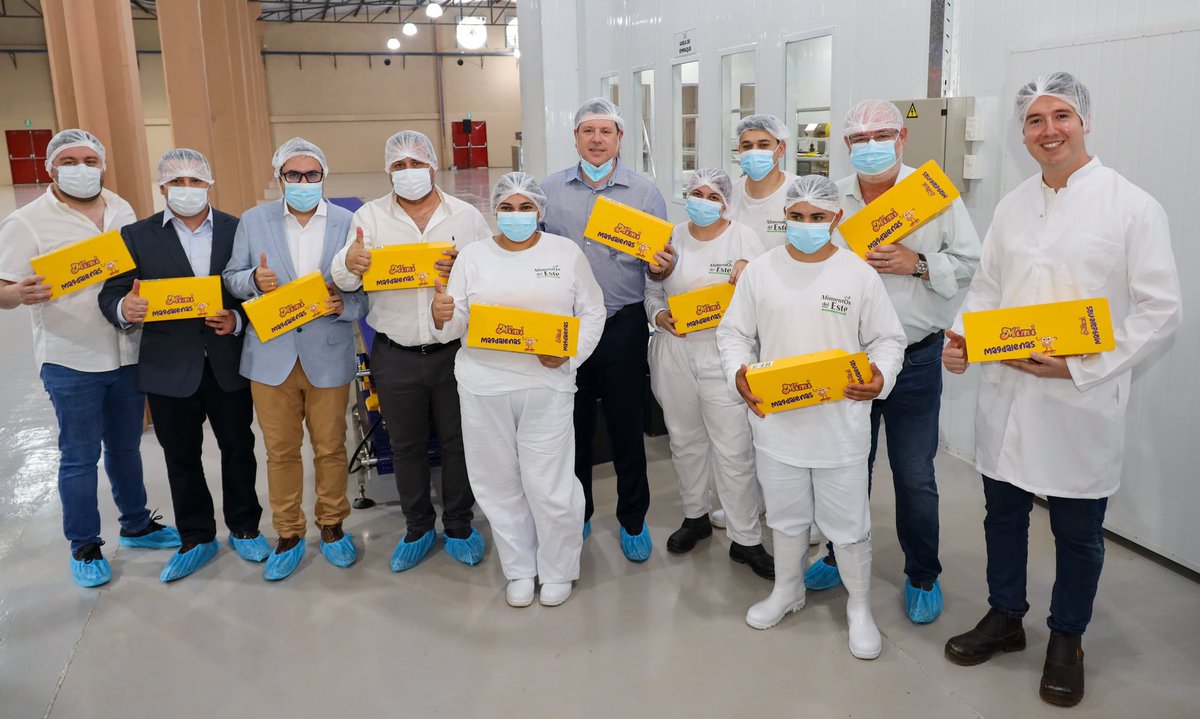 Participé de la inauguración de "Alimentos del Este", una nueva empresa en Alto Paraná que apuesta por la materia prima y la mano de obra paraguaya para la elaboración de sus productos 🇵🇾

#MICGenerandoOportunidades