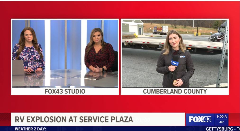 It's a busy one here on <a href="/fox43/">WPMT FOX43</a> Morning News.  Tyler Poglitsch is at a large barn fire that's still smoking in Londonderry Twp. <a href="/SedonaMeadows/">Sedona Meadows</a> is at the site of an RV explosion in Hopewell Twp.