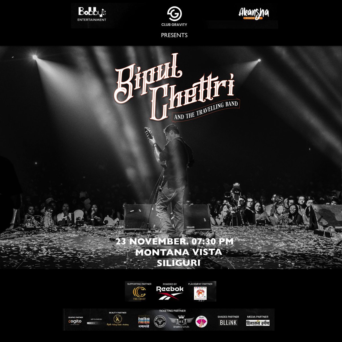 Our very first gig in Siliguri, this Saturday, the 23rd of November. We’d love to see you there!