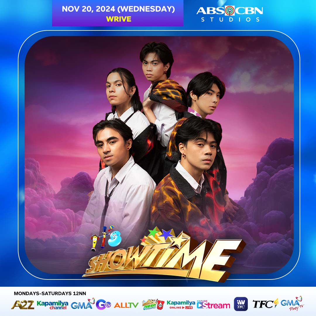 Madlang People! From #GrandBINIverse to Showtimeverse! Abangan ang "Hollywood" Biniverse version ng  #WRIVE live na live sa #ItsShowtime! 💙💛 

#ShowtimeKaFez
Follow and subscribe here: 
linktr.ee/itsshowtimena