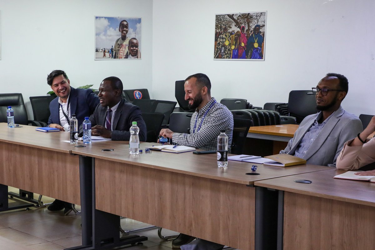 IOM_Nordics's tweet photo. Today in Nairobi, we met @IOM_EHSA Regional Director @CelestinFranz with Swedish Migration Agency (SMA) &amp; @Justitiedep 🇸🇪 representatives.

🤝 We discussed migration dynamics in the Nordics and the #EHSA region, and IOM and Sweden's ongoing collaboration on migrant protection. https://t.co/DACvdyQrSE