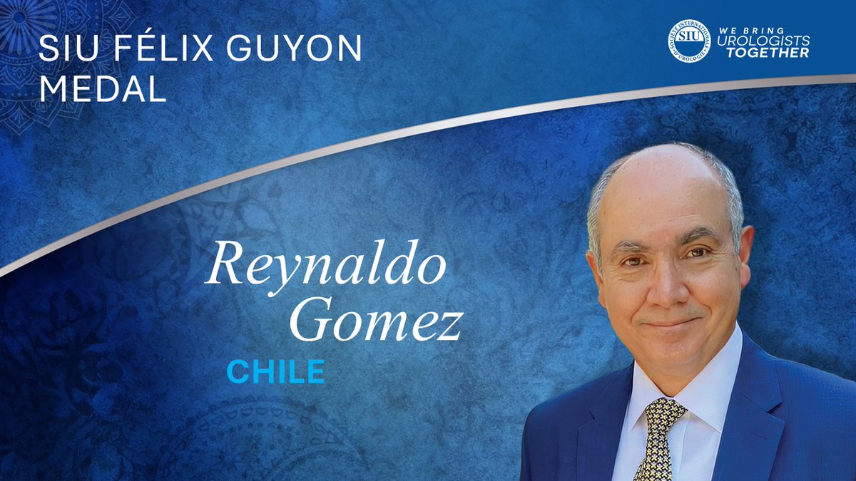 Dr. Renaldo Gomez was honoured with the prestigious Félix Guyon Medal at SIU 2024 for his exceptional service and unwavering commitment to the Society over the past two decades. #UrologyLeadership #SIU #SIUWorld <a href="/drreynaldogomez/">Reynaldo Gómez</a>