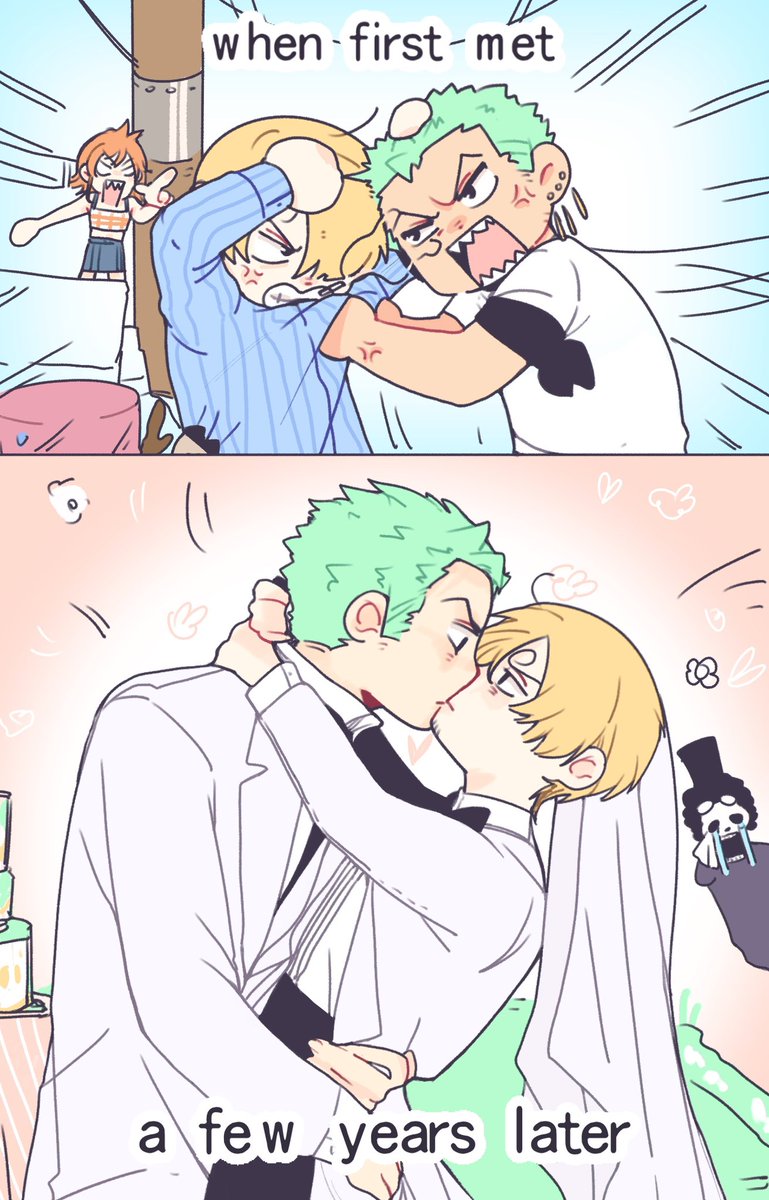 Casamigos_'s tweet photo. First met ➡️ 
 #zoroxsanji #zosan https://t.co/zzl5kJjePX