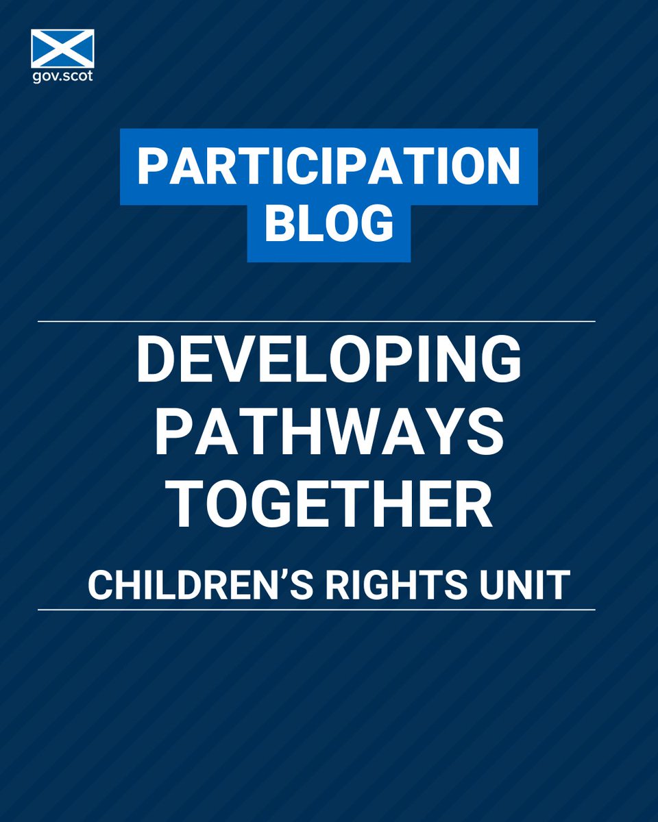 The Children's Rights Team have written a blog post about developing a new resource for children and young people to help them understand how they access, realise, and claim their rights when they feel they are not being respected.

blogs.gov.scot/participation/…

<a href="/scotgov/">Scottish Government</a>
<a href="/scotgovopen/">Open Government Scotland</a>