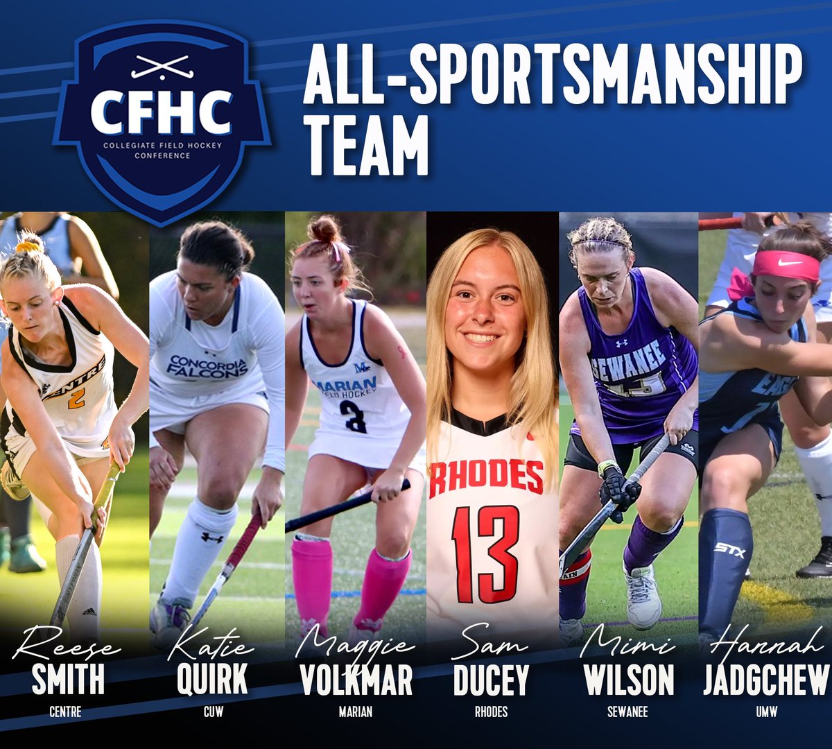 2024 CFHC All-Sportsmanship Team Selections

Each conference team has chosen one player who has consistently demonstrated sportsmanship and fair play throughout the season.

Congratulations to the 2024 All-Sportsmanship Team recipients!