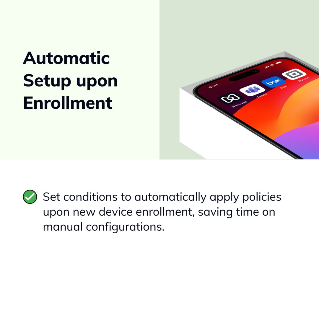 thehexnode's tweet photo. Introducing Deployments: your new go-to for simplifying IT management! Automate device management tasks, streamline workflows, and make your IT management a breeze with Hexnode’s new add-on—Deployments. 
Curious to see it in action? Slide through to explore! 
 
#thehexnode #endpointmanagement #productupdates #featurerelease #whatsnew #deployments