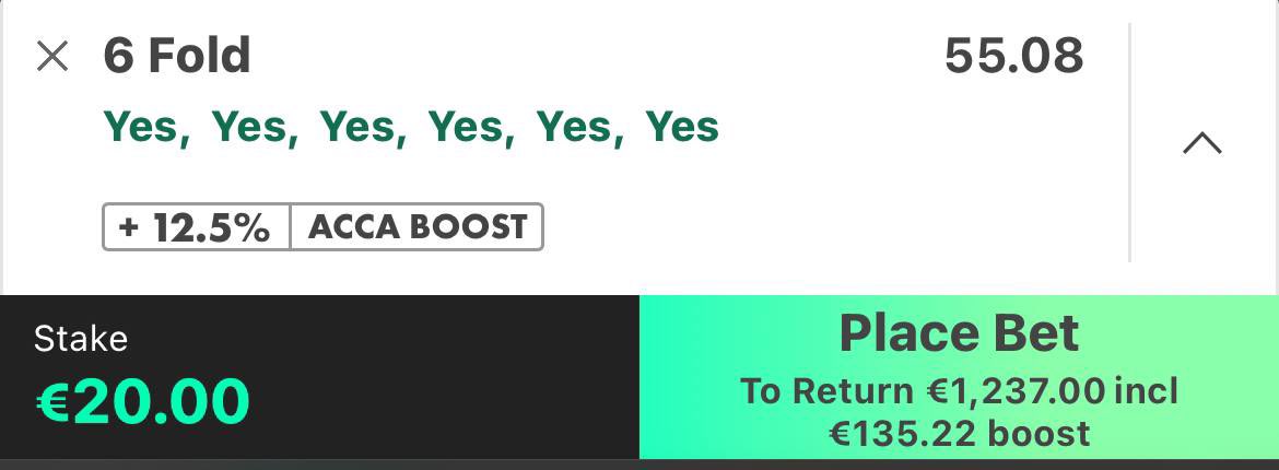 BTTS INTERNATIONAL ACCA 

WHO WANTS IT?!?!?

To Get It Like &amp; RT 

Free Telegram Channel

t.me/+jw1oWrkCLGIxN…