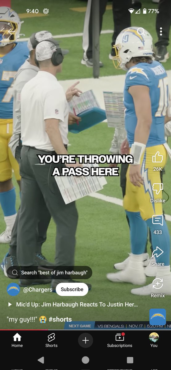 RossTreiber's tweet photo. "Hey everybody, come look at us, we hired a @UMichFootball man who knows all about cheating, spying &amp; deception!" 
    -Chargers, apparently

Oh that "wacky Jim #harbaugh" ...I mean where does he come up with these things 🤷

Loss
Loss
Loss
Loss
Loss
Forfeit
Cheat
Cheat
Suspended https://t.co/RkL5neWEDc