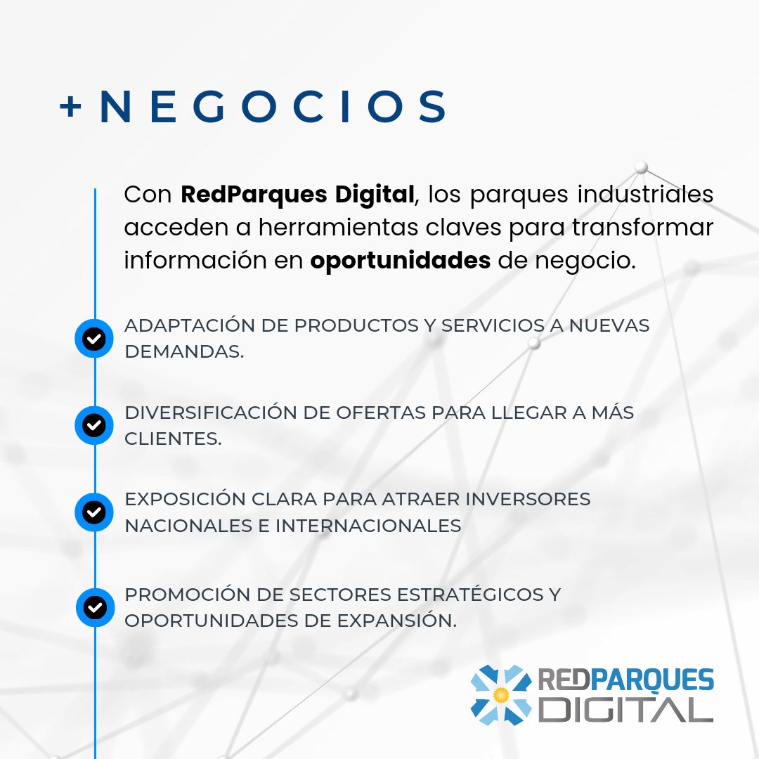 🌐
💼 ¿Listo para potenciar tu negocio? Con RedParques Digital, ¡las oportunidades están a un clic de distancia!

#RedParquesDigital #MásNegocios #CrecimientoIndustrial #OportunidadesDeInversión #SinergiaEmpresarial #Innovación