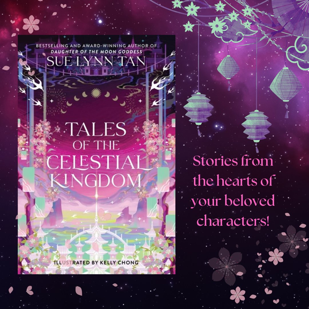 Copperfields's tweet image. 𝑇𝑎𝑙𝑒𝑠 𝑜𝑓 𝑡ℎ𝑒 𝐶𝑒𝑙𝑒𝑠𝑡𝑖𝑎𝑙 𝐾𝑖𝑛𝑔𝑑𝑜𝑚 by Sue Lynn Tan brings you stories from the perspectives of your beloved characters. It will leave you completely satisfied! @HarperCollins @Copperfields #suelynntanbooks #suelynntan #copperfieldsbooks #chinesemythology