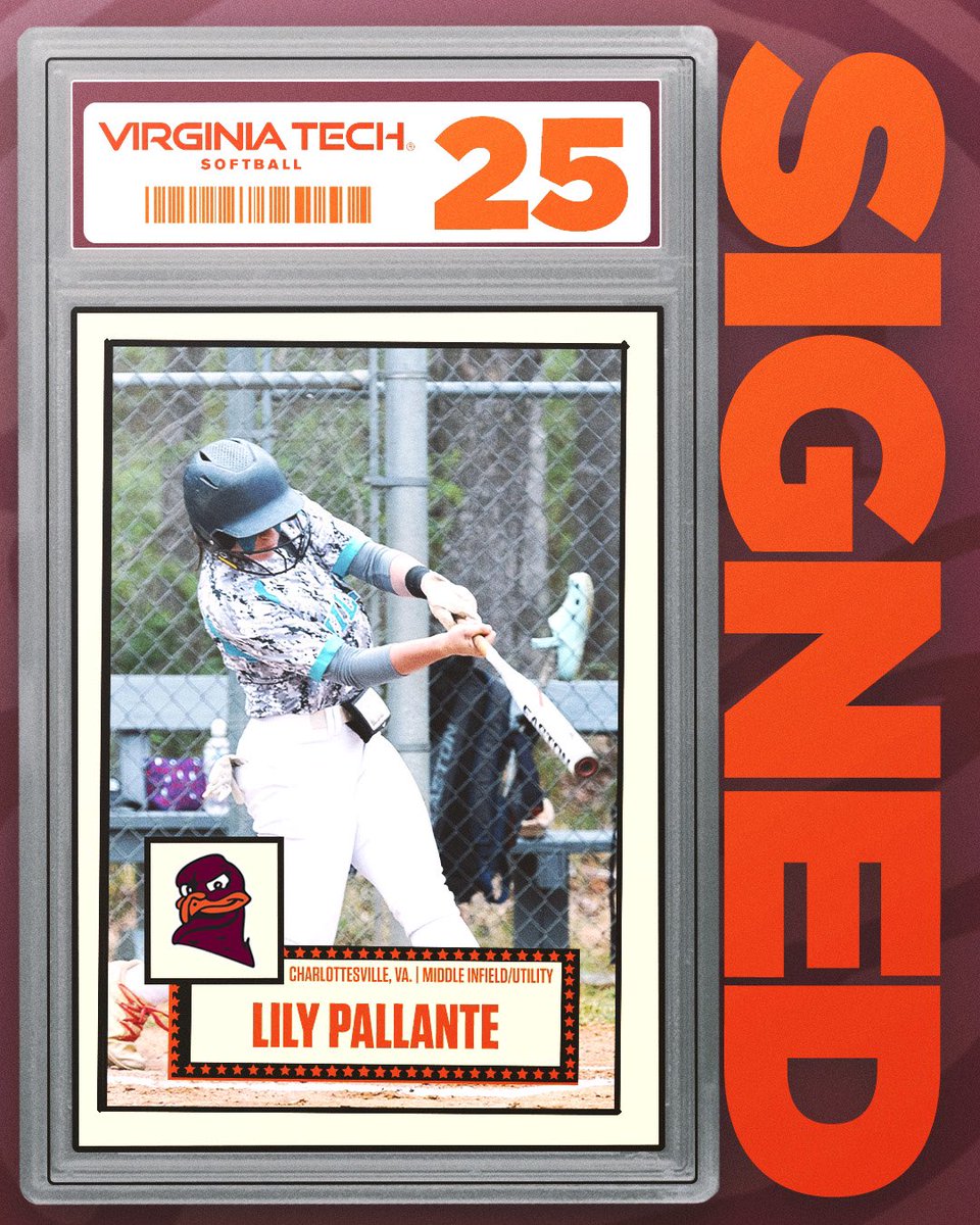 HokiesSoftball's tweet image. Signed 🦃

Welcome to Blacksburg, Lily! 

#Hokies🥎
