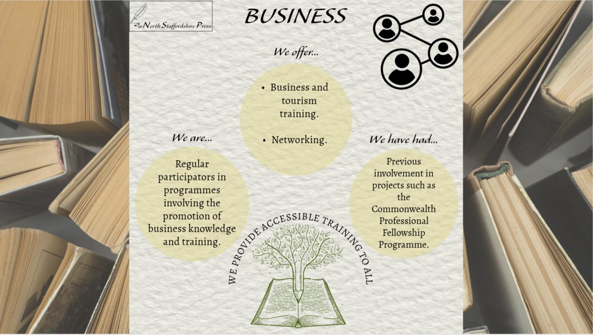 North Staffs Press (@hensoneditorial) on Twitter photo We take an active role in providing accessible training to all. Contact us to find out more💼:
📧Email: enquiries@hensoneditorial.com
📞Telephone: 07985425843
#businesstraining #training #business #author #book #writing #write #publishing We take an active role in providing accessible training to all. Contact us to find out more💼:
📧Email: enquiries@hensoneditorial.com
📞Telephone: 07985425843
#businesstraining #training #business #author #book #writing #write #publishing