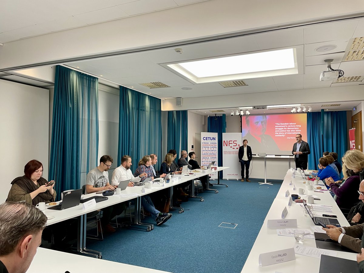 Central European Trade Union Network (CETUN) tweet media