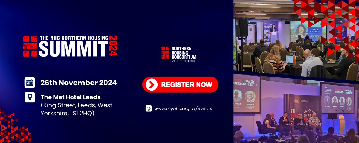 We’re excited to be exhibiting at #NorthernHousingSummit24 on 26th November in Leeds. Join us at the largest gathering of Northern social housing leaders. <a href="/NHC/">Northern Housing Consortium</a>