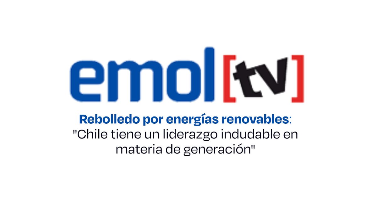 🎙️✨ Andrés Rebolledo @AndresReboll, Secretario Ejecutivo de @OLADEORG,  destacó en #EMOLTV #Chile el potencial de las energías renovables en  #AméricaLatina y el #Caribe: 💬 “Hacia 2030 estaremos cerca del 80 o 90%, image size:1200x677