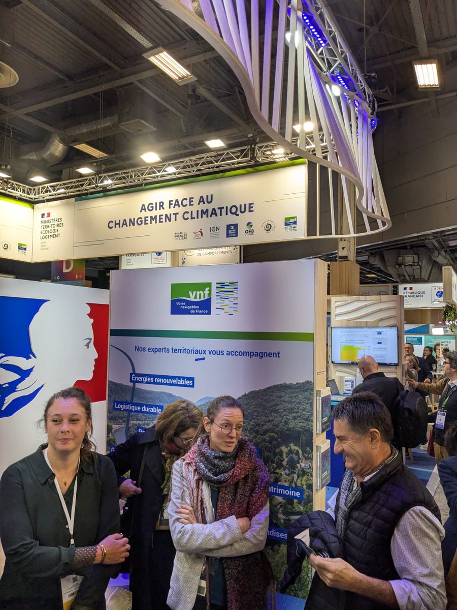[#SMCL] Chaque jour, sur notre réseau, nos équipes se mobilisent pour accompagner les #Collectivités
VNF est présent sur le Stand D06 – pav. 3 du village du Partenariat avec les #Territoires, de l’écologie &amp; du logement.
Nos experts sont à votre écoute, venez les rencontrer !