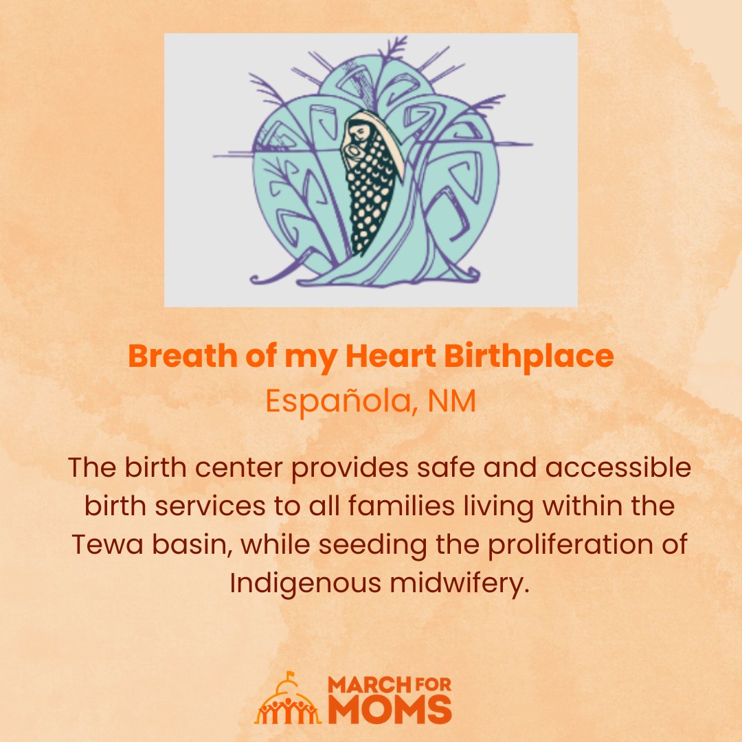 During #NativeAmericanHeritageMonth, March for Moms is spotlighting two of our Indigenous-led MPact For Families Fellows:
Ttáwaxt Birth Justice Center: ttawaxt.org
Breath of My Heart: breathofmyheart.org
Please consider DONATING to these vital organizations!