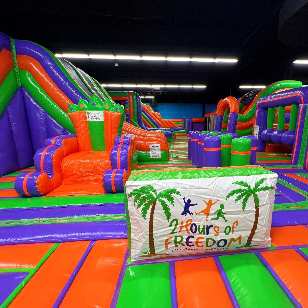 galaxybulls's tweet image. Elevate your brand with Galaxy! Our custom inflatable parks are crafted to make your business shine, with personalized entryways, brand colors, logos, and more. Ready to stand out? Let’s bring your vision to life! 🌟 #StandOutMarketing #CustomInflatablePark

@2hoursoffreedom