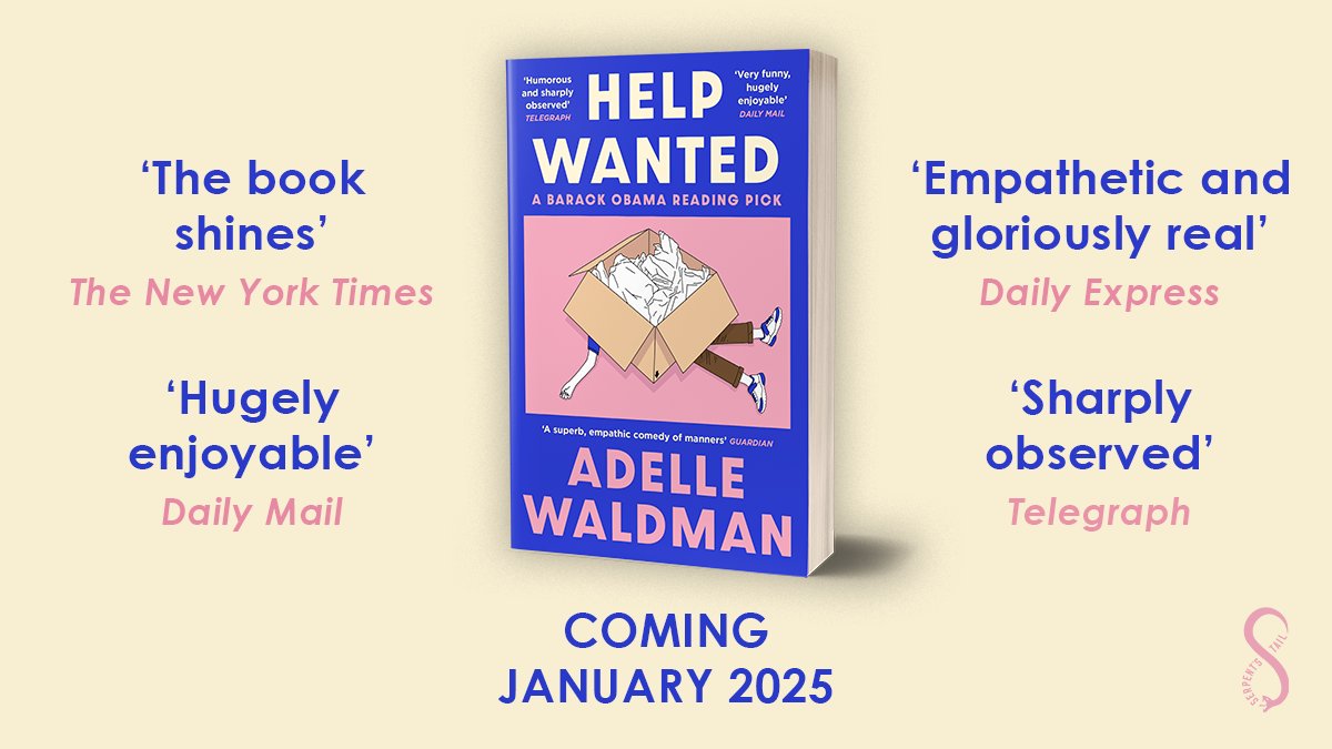 The Barack Obama Reading Pick, #HelpWanted by <a href="/adellewaldman/">Adelle Waldman</a>, is out in paperback Jan 2025

'A great nineteenth-century novel about now, at once an effervescent workplace comedy and an exploration of the psychic toll exacted by the labour market' Elif Batuman, author of The Idiot