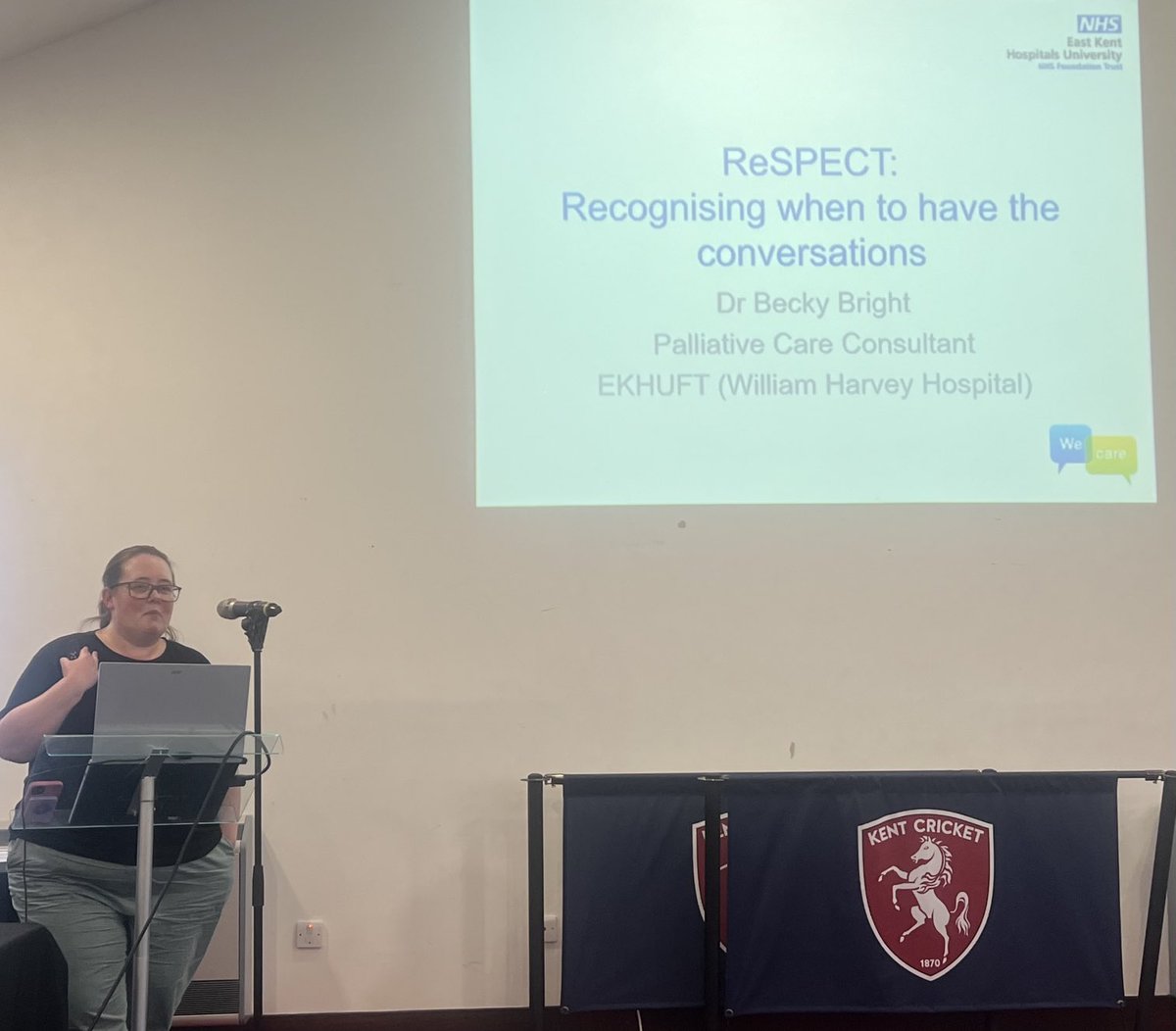 As our ‘Best Practice for ReSPECT implementation’ conference continues, we have heard from ICU consultant Dr Neil Richardson and Pallative Care Consultant Dr Becky Bright #ReSPECT ⁦<a href="/EKHUFT/">East Kent Hospitals</a>⁩