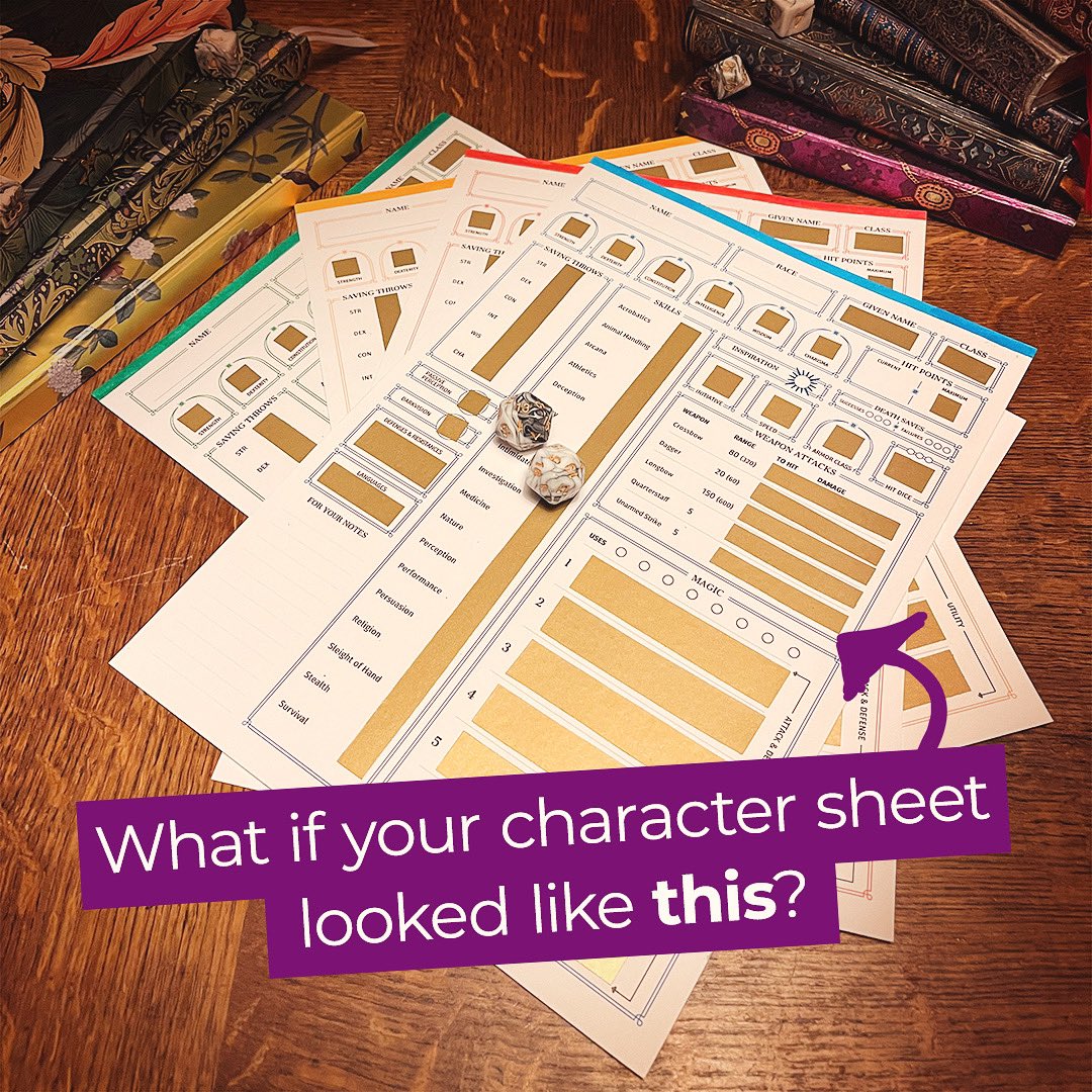 Roll for Amnesia (@rollforamnesia) on Twitter photo You sit at the #DnD table. Your DM hands you a character sheet and… all the stats are hidden. You only scratch them off when you use that skill or fire off that spell. Can you work out who you are and regain your memory? A oneshot like no other. Created with <a href="/Jcorvinstevens/">Jeff Stevens Games / Jeff Talks RPGs</a> You sit at the #DnD table. Your DM hands you a character sheet and… all the stats are hidden. You only scratch them off when you use that skill or fire off that spell. Can you work out who you are and regain your memory? A oneshot like no other. Created with <a href="/Jcorvinstevens/">Jeff Stevens Games / Jeff Talks RPGs</a>