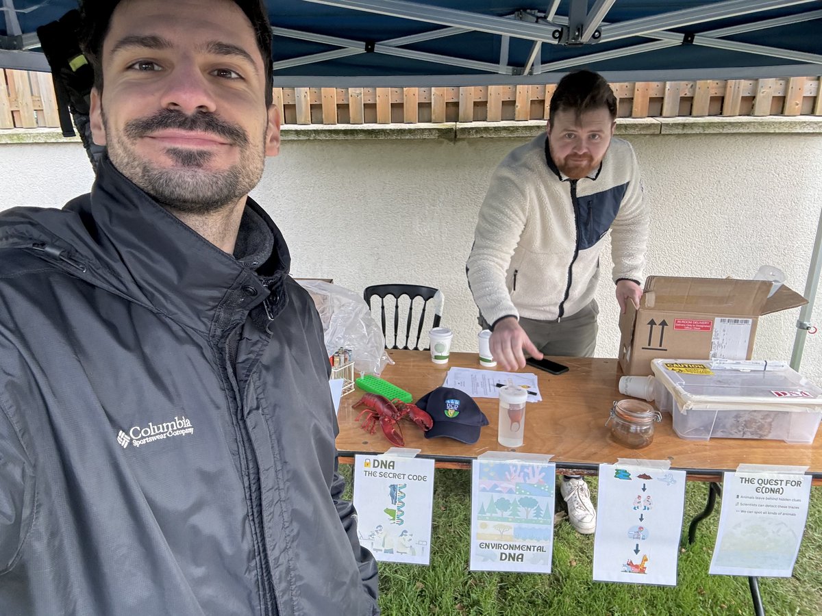 It was a pleasure to be invited to #ScienceWeek at <a href="/AirfieldEstate/">Airfield Estate</a> and share the exciting #eDNA research we are conducting at <a href="/area52lab/">area52lab</a>! 👨‍🔬