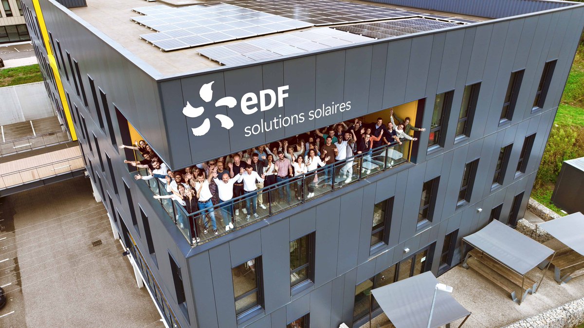 🌟Nos filiales au salon <a href="/IndustriesFutur/">BE 4.0 Salon Industries du Futur</a>
EDF Solutions Solaires propose des solutions photovoltaïques pour produire de l'électricité décarbonée⚡, la vendre ou l'autoconsommer sur site via des installations sur bâtiments &amp; ombrières de parking🌍
📍RDV sur le stand <a href="/EDFofficiel/">EDF</a>