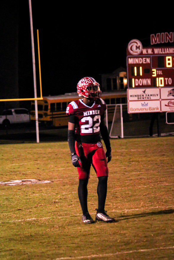 Jamall “Deuce” Carey (@jcareyjr21) on Twitter photo Check out my highlight - hudl.com/v/2QSb7H
After a great season here are my highlights
stats:
24 tackles/ 1 for lost
7 pass deflections
1 interception
<a href="/MindenFB/">Minden Football</a> <a href="/ExpoRecruits/">Expo Recruits</a> <a href="/RecruitLouisian/">Recruit Louisiana™️</a> <a href="/PrepRedzoneLA/">Prep Redzone Louisiana</a> <a href="/CoachHouston4/">Shaun Houston</a> <a href="/coachJB_318/">Jonathan Bradford sr</a> <a href="/LATechFB/">LA Tech Football 🏈</a> <a href="/GSUFootball01/">Grambling State Football 🐯</a> Check out my highlight - hudl.com/v/2QSb7H
After a great season here are my highlights
stats:
24 tackles/ 1 for lost
7 pass deflections
1 interception
<a href="/MindenFB/">Minden Football</a> <a href="/ExpoRecruits/">Expo Recruits</a> <a href="/RecruitLouisian/">Recruit Louisiana™️</a> <a href="/PrepRedzoneLA/">Prep Redzone Louisiana</a> <a href="/CoachHouston4/">Shaun Houston</a> <a href="/coachJB_318/">Jonathan Bradford sr</a> <a href="/LATechFB/">LA Tech Football 🏈</a> <a href="/GSUFootball01/">Grambling State Football 🐯</a>