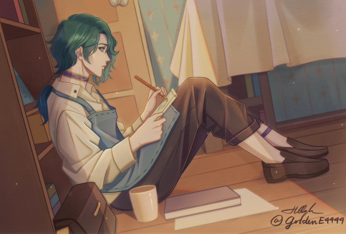 Happy one year, I guess!❤️ will prepare another piece for his release day on live server, too!
#hwei #LeagueOfLegends #ArtofLegends