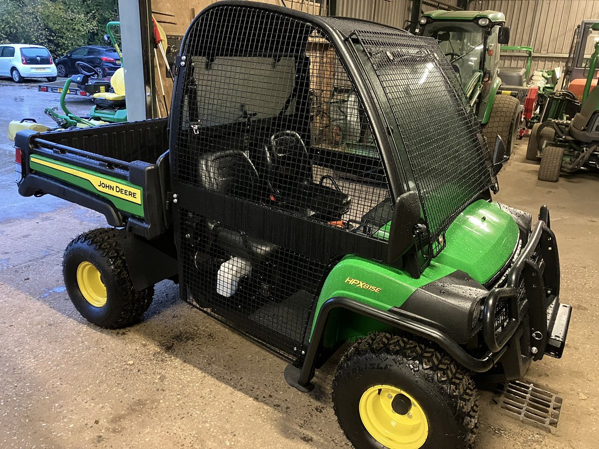Jamie Hughes (@jamie_tuckwells) on Twitter photo Despite the weather we did inject some brightness into <a href="/StortfordGolf/">Stortford Golf</a> <a href="/BSGCGreens/">Bishop’s Stortford GC Greens</a> with their new <a href="/JohnDeere/">John Deere USA</a> HPX Gator with ball cage kit as this will primarily be used on the driving range. Big thank you James, Craig and the club for their latest purchase 👍. <a href="/TuckwellGroup/">Tuckwells</a> Despite the weather we did inject some brightness into <a href="/StortfordGolf/">Stortford Golf</a> <a href="/BSGCGreens/">Bishop’s Stortford GC Greens</a> with their new <a href="/JohnDeere/">John Deere USA</a> HPX Gator with ball cage kit as this will primarily be used on the driving range. Big thank you James, Craig and the club for their latest purchase 👍. <a href="/TuckwellGroup/">Tuckwells</a>
